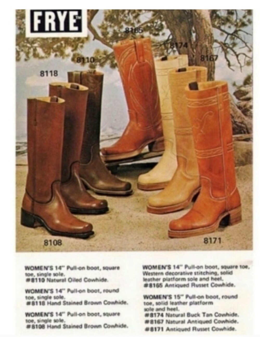 FRYE Campus Horse stitching Boots Size 7 Women's - Picture 14 of 16